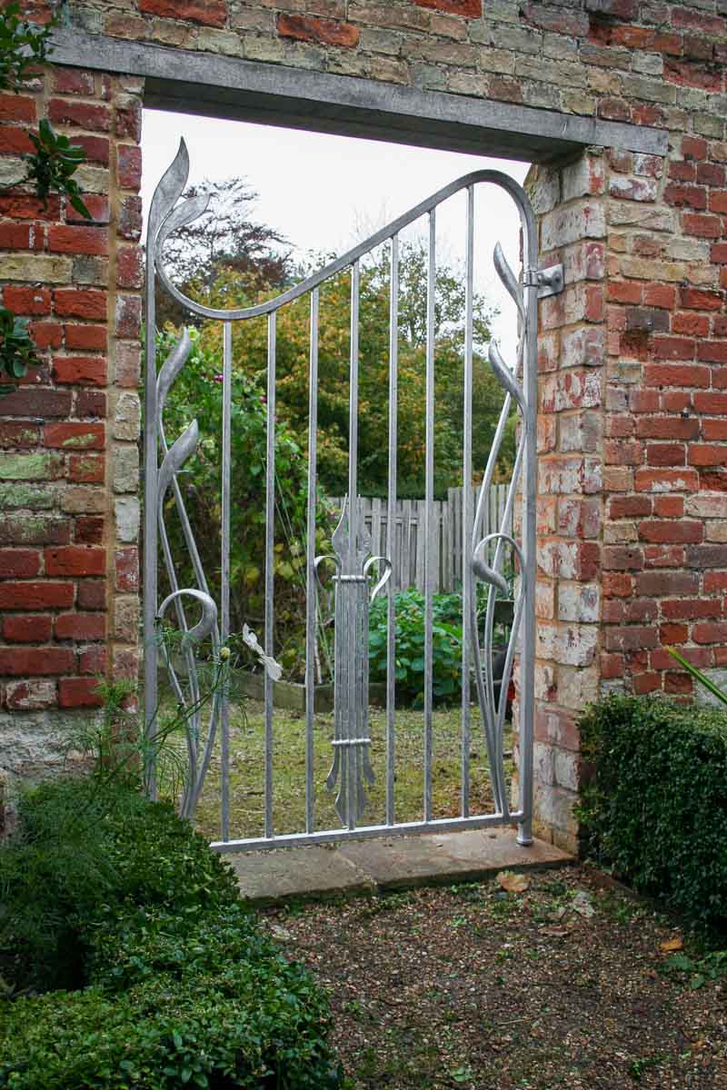 Bespoke Art Nouveau Garden Gate